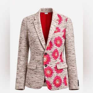 SOLD‼️MR TURK by Trina Turk Size 42 Blazer Pink Floral Statement Sport Coat
